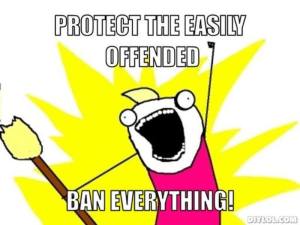 protect the easily offended